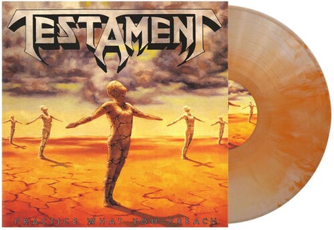 Testament - Practice What You Preach (Orange Bone Swirl LP Vinyl) UPC: 4065629729219 