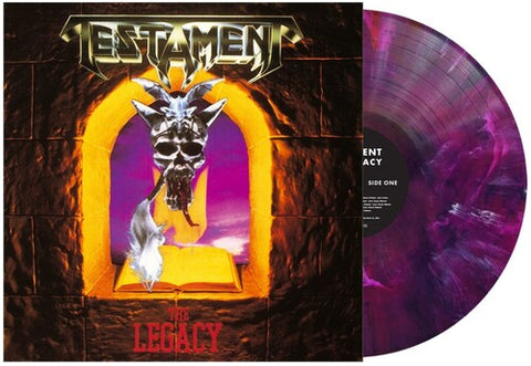 Testament - The Legacy (Purple Blue Red Marble LP Vinyl) UPC: 4065629711382