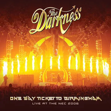 The Darkness - One Way Ticket To Birmingham (Live at the NEC) (RSD 2026, 2LP Red and Yellow Marbled Vinyl)