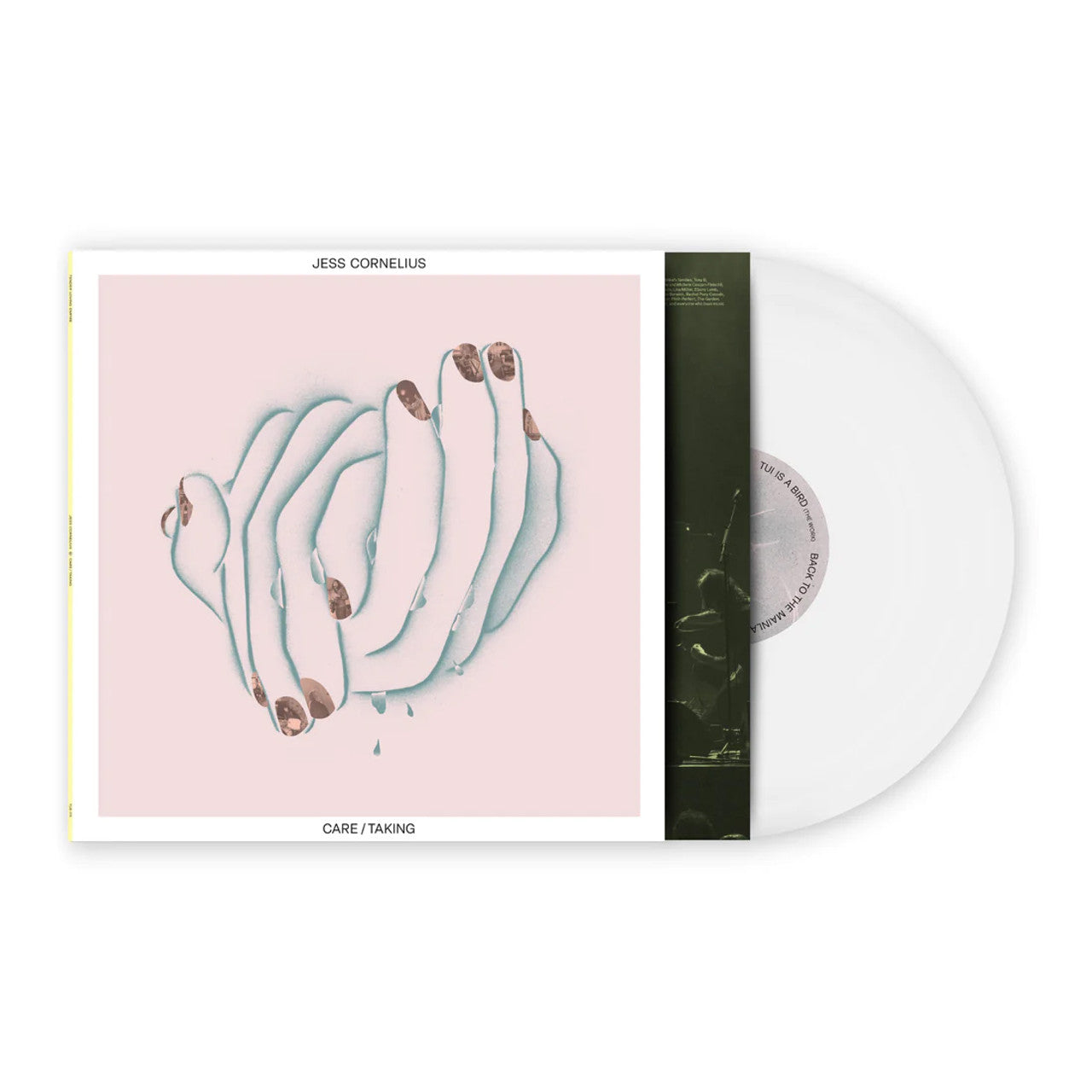 Jess Cornelius - CARE/TAKING (White LP Vinyl) UPC: 6554694435944