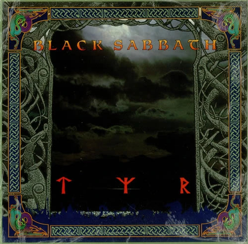 Black Sabbath -Tyr (Blue/White Merge Vinyl) (NM,VG+)