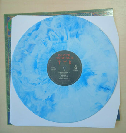 Black Sabbath -Tyr (Blue/White Merge Vinyl) (NM,VG+)