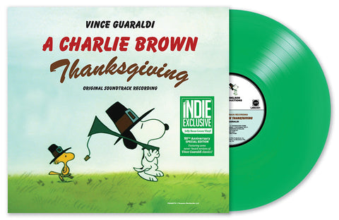 Vince Guaraldi - Charlie Brown Thanksgiving (RSD Essential, Jellybean Green LP Vinyl) UPC: 760137137542