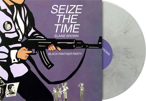 Elaine Brown - Seize The Time - Black Panther Party (RSD Essential, Indie Exclusive, White Marble LP Vinyl) UPC: 0730167344722