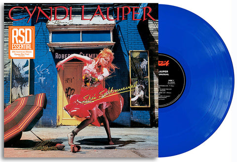Cyndi Lauper - She's So Unusual (RSD Essential, 40th Anniversary Edition,  Opaque Blue LP Vinyl)