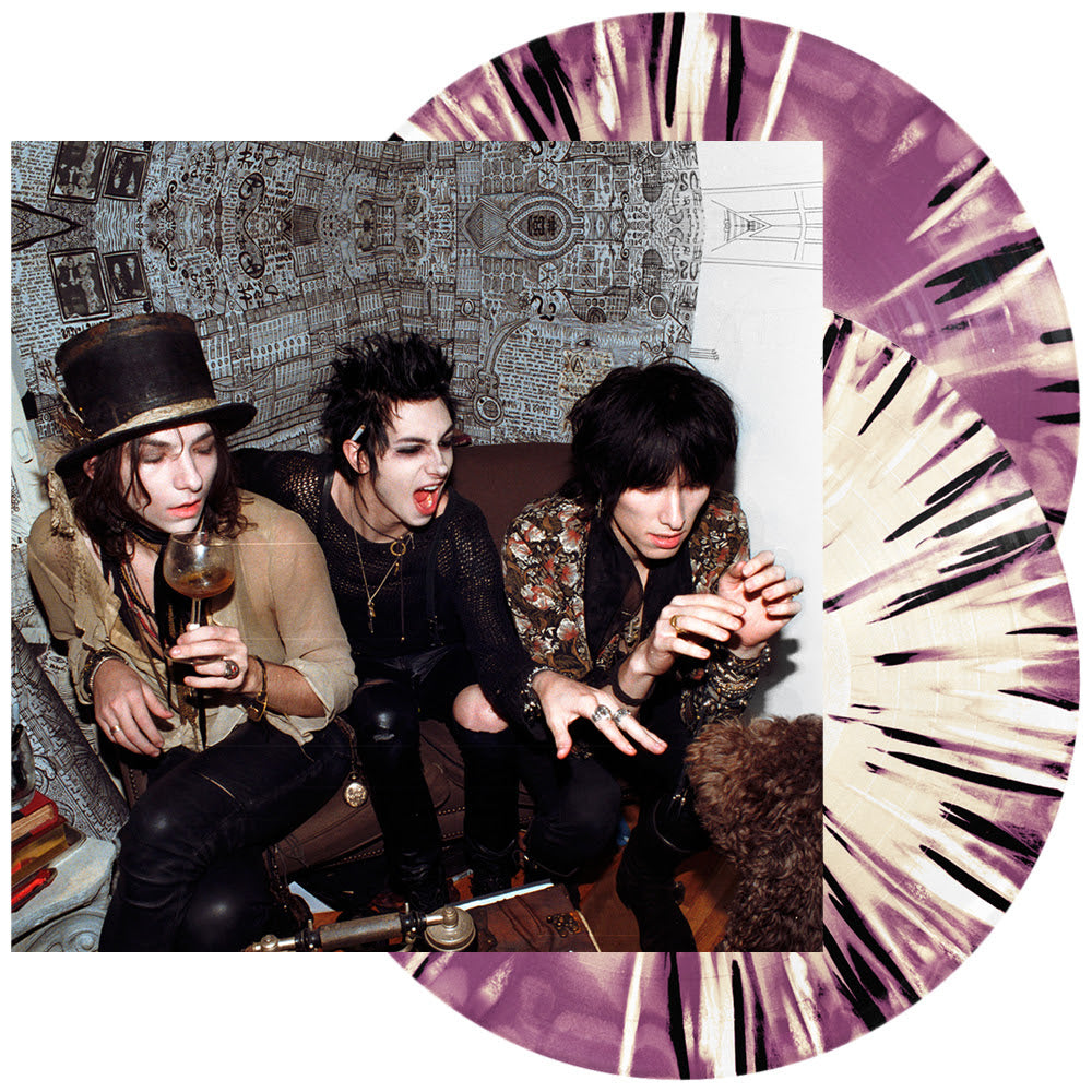 Palaye Royale - Boom Boom Room (Side A) (RSD Essential, Indie Exclusive, 2x Bone+Translucent Purple w/ Black+White Splatter LP Vinyl) UPC: 810121778432