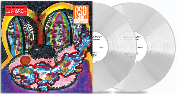 Cage the Elephant - Thank You, Happy Birthday (RSD Essential, 2LP Ultra Clear Vinyl) UPC: 196588304217