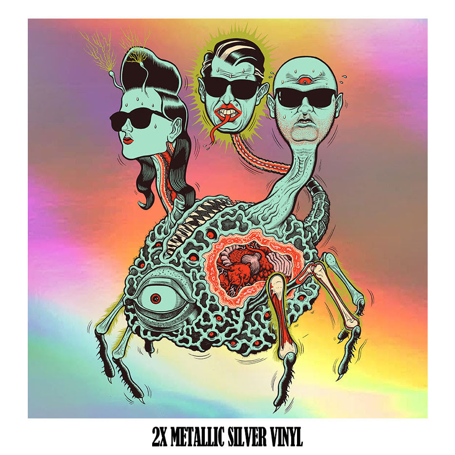 Puscifer - Global Probing Live (2LP, Metallic Silver or Clear Green w/ Black Smoke Vinyl) UPC: 793227078944