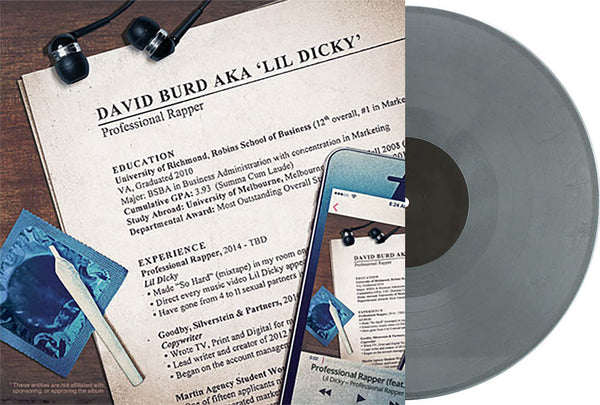 Lil Dicky - Professional Rapper (RSD Essential, Indie Exclusive, 2LP Platinum Vinyl) UPC: 196922879562