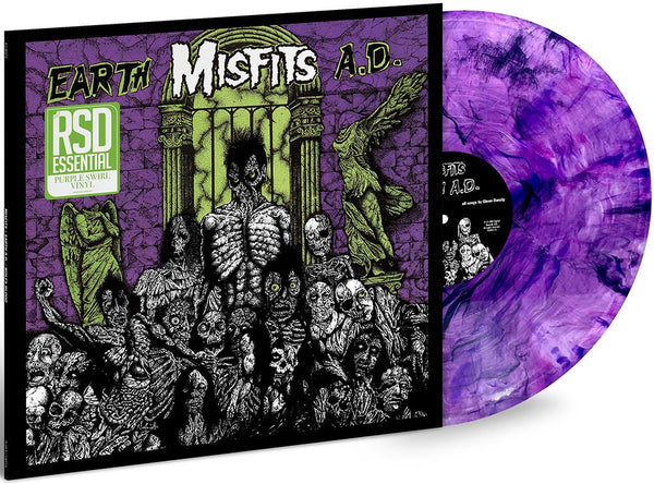 Misfits - Earth A.D. / Wolfs Blood (RSD Essential, Purple Swirl LP Vinyl) UPC: 602465688603
