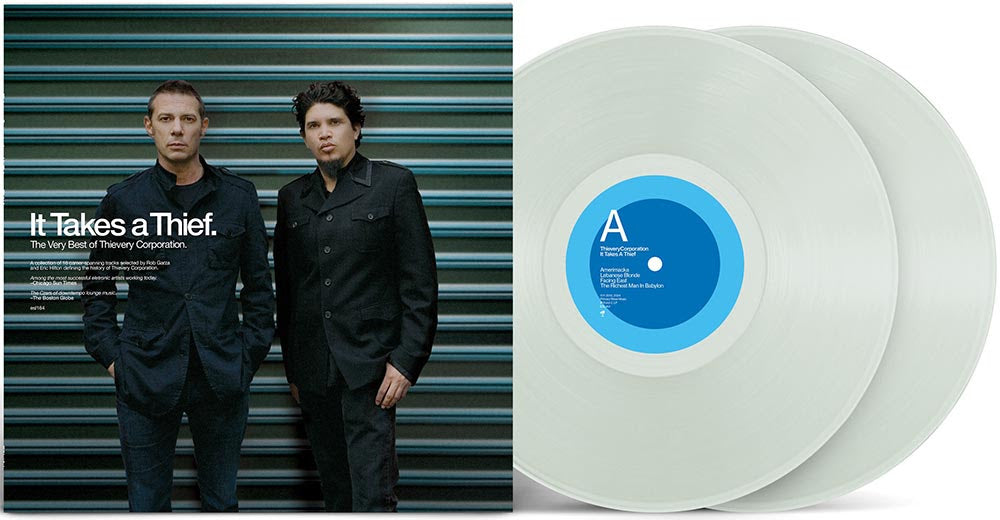Thievery Corporation - It Takes A Thief (Indie Exclusive, 2LP Coke Bottle Green Vinyl) UPC: 792755859360
