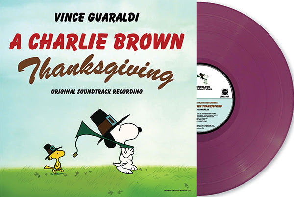 Vince Guaraldi - A Charlie Brown Thanksgiving (Purple Jelly Bean LP Vinyl) UPC: 760137161240
