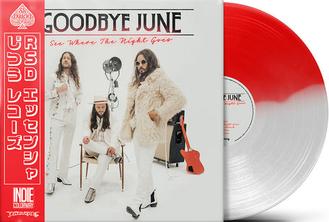 Goodbye June - See Where The Night Goes (Indie Exclusive, Half Red & Half White LP Vinyl) UPC: 5055006564884