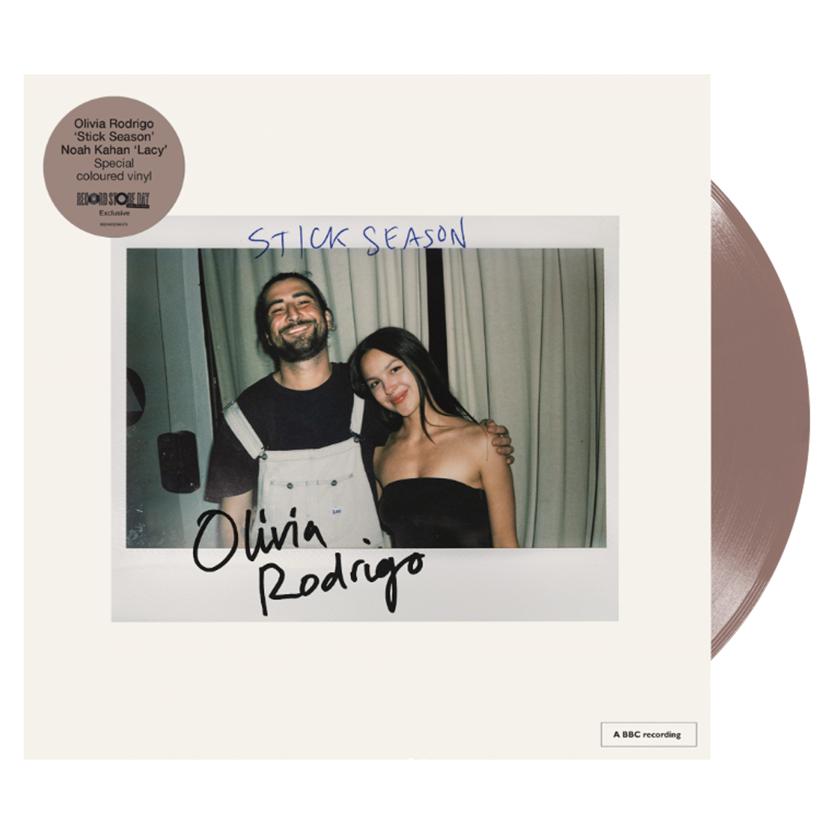 Olivia Rodrigo & Noah Kahan - From The BBC Radio 1 Live Lounge (RSD 2024, 7" Colored Vinyl) UPC: 602465208375