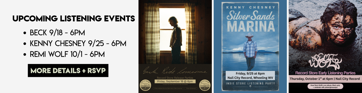 upcoming listening events 9/17