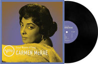 Carmen McRae - Great Women of Song: Carmen McRae (LP Vinyl) UPC: 602458813319