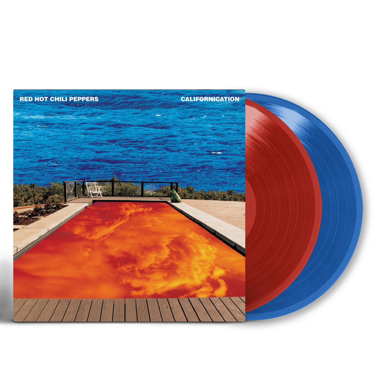 Red Hot Chili Peppers - Californication (2LP Red & Ocean Blue Vinyl) UPC: 093624843276