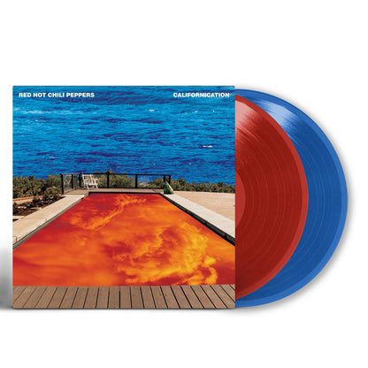 Red Hot Chili Peppers - Californication (2LP Red & Ocean Blue Vinyl) UPC: 093624843276