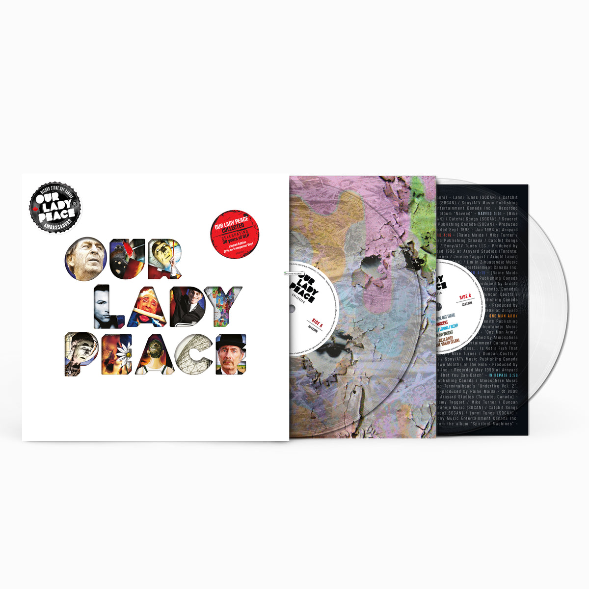 Our Lady Peace - Collected: 1994 - 2022 (2LP Clear Vinyl)
