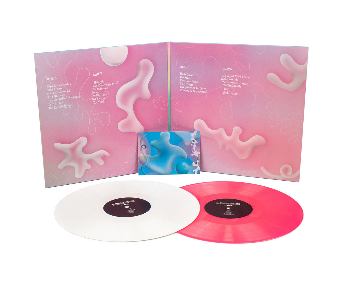 Stealing Sheep & the Radiophonic Workshop - La Planète Sauvage (White & Pink Vinyl)