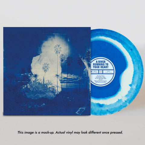 Fruit Bats - A River Running to Your Heart (Indie Exclusive, Opaque Blue & Bone Vinyl)