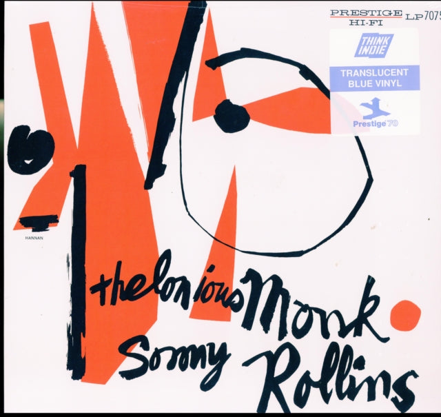 Thelonious Monk And Sonny Rollins ‎– Thelonious Monk / Sonny Rollins (Indie Exclusive, Blue Vinyl)