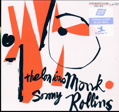 Thelonious Monk And Sonny Rollins ‎– Thelonious Monk / Sonny Rollins (Indie Exclusive, Blue Vinyl)