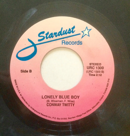 Conway Twitty : It's Only Make Believe (7", Single, RE)