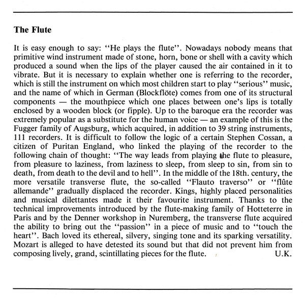 Various : The Flute (CD, Comp)