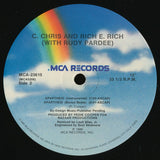 C. Chris And The Real Richie Rich With Rudy Pardee : Apartheid! (You Know It's A Crime!!) (12")