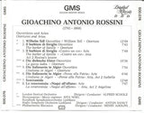 Gioacchino Rossini : Ouvertüren & Arien (CD)