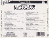 Various : Classics For Relaxation - Volume One (CD, Comp)