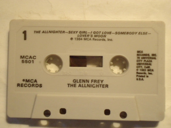 Glenn Frey : The Allnighter (Cass, Album)