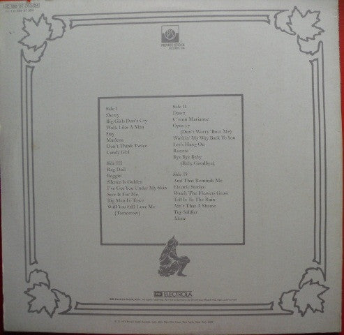 The Four Seasons : The Four Seasons Story (2xLP, Comp, RP, Gat)