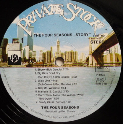 The Four Seasons : The Four Seasons Story (2xLP, Comp, RP, Gat)