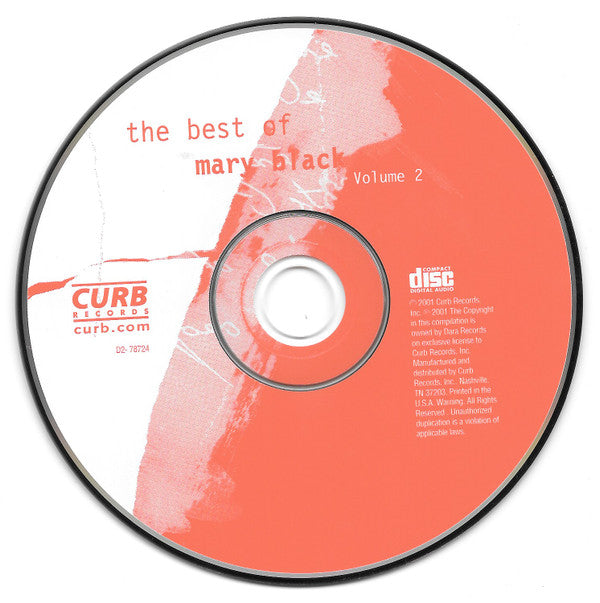 Mary Black : The Best Of Mary Black Volume 2 / Hidden Harvest (2xCD, Comp)