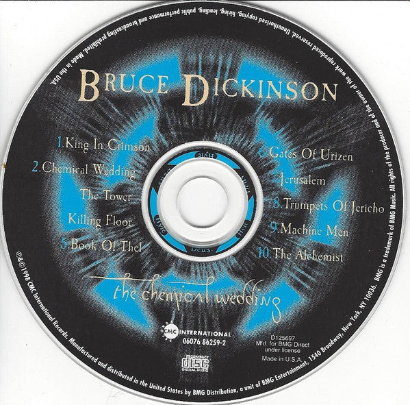 Bruce Dickinson : The Chemical Wedding (CD, Album, Club)