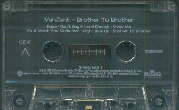 Van Zant : Brother To Brother (Cass, Album)