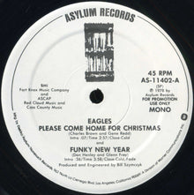 Eagles : Please Come Home For Christmas / Funky New Year (12", Mono, Promo)