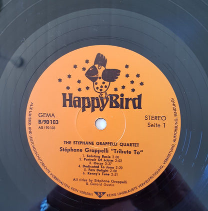 Stéphane Grappelli : Tribute To (LP, Album)