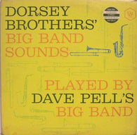 Dave Pell's Big Band : Dorsey Brothers' Big Band Sounds (LP, Red)