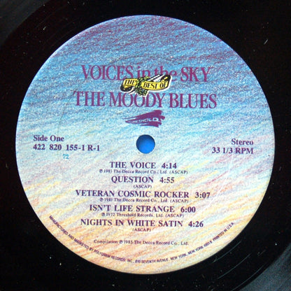 The Moody Blues : Voices In The Sky: The Best Of The Moody Blues (LP, Comp, Club, CRC)