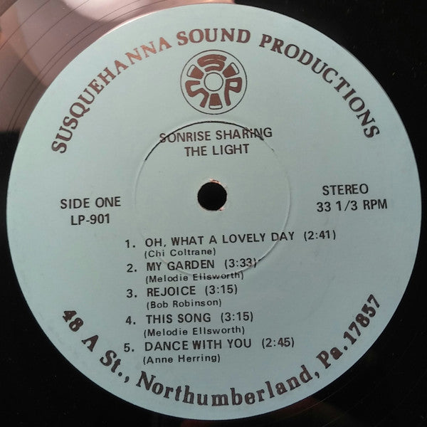 Sonrise : Sharing The Light (LP, Album)