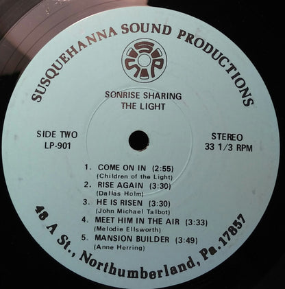 Sonrise : Sharing The Light (LP, Album)
