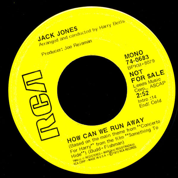 Jack Jones : The Mountain (7", Single, Promo)