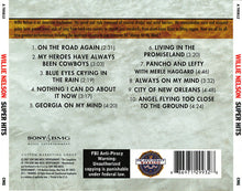 Willie Nelson : Super Hits (CD, Comp, RE)