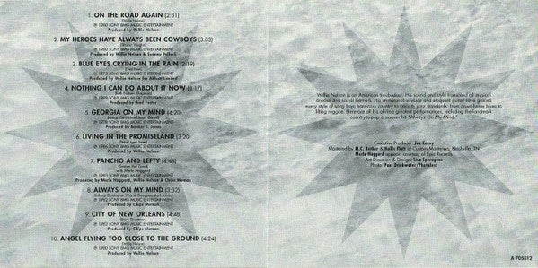 Willie Nelson : Super Hits (CD, Comp, RE)