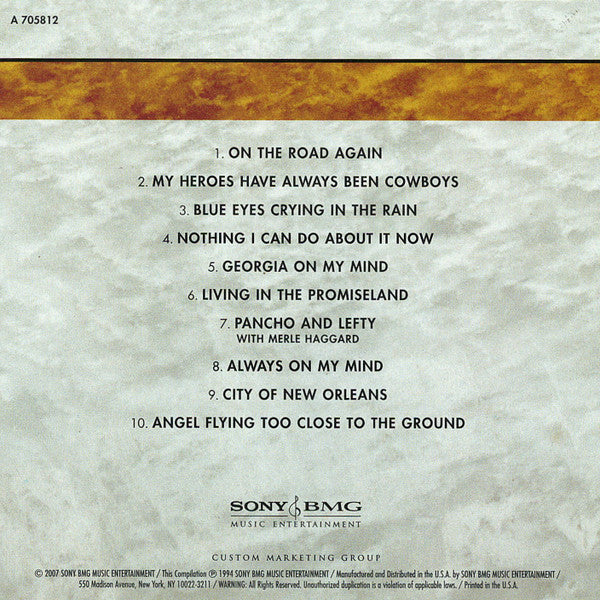 Willie Nelson : Super Hits (CD, Comp, RE)