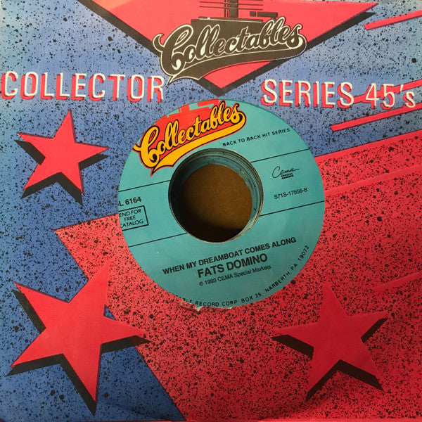 Fats Domino : When My Dreamboat Comes Along / It's You I Love (7", Jukebox)