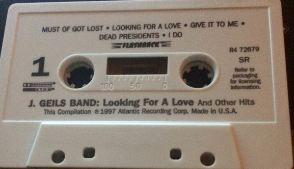 The J. Geils Band : Looking For A Love And Other Hits (Cass, Comp)